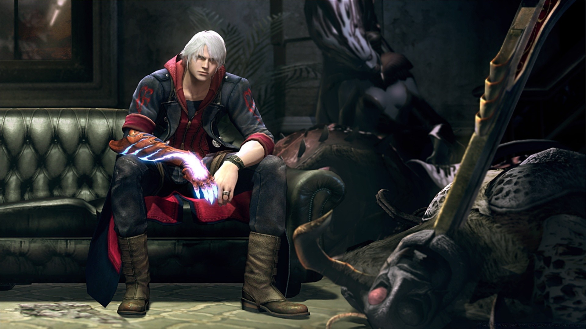 devil may cry людина дорослий один група жінка два музика військові носити