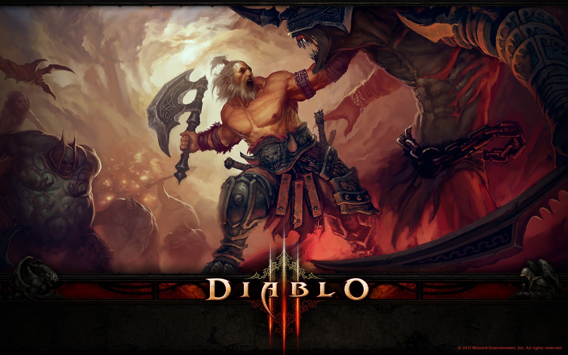 diablo peinture art illustration religion adulte