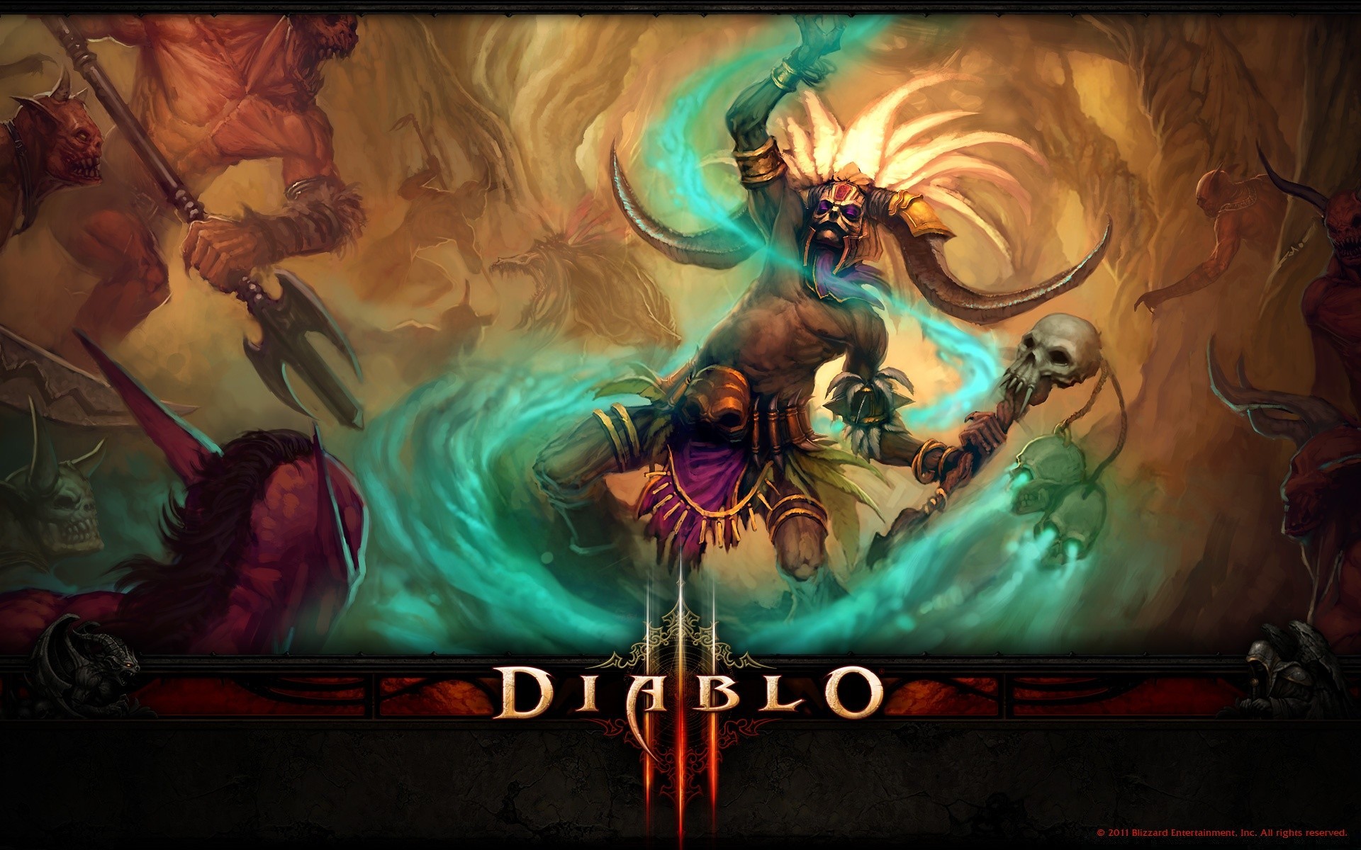 diablo art painting illustration graphic