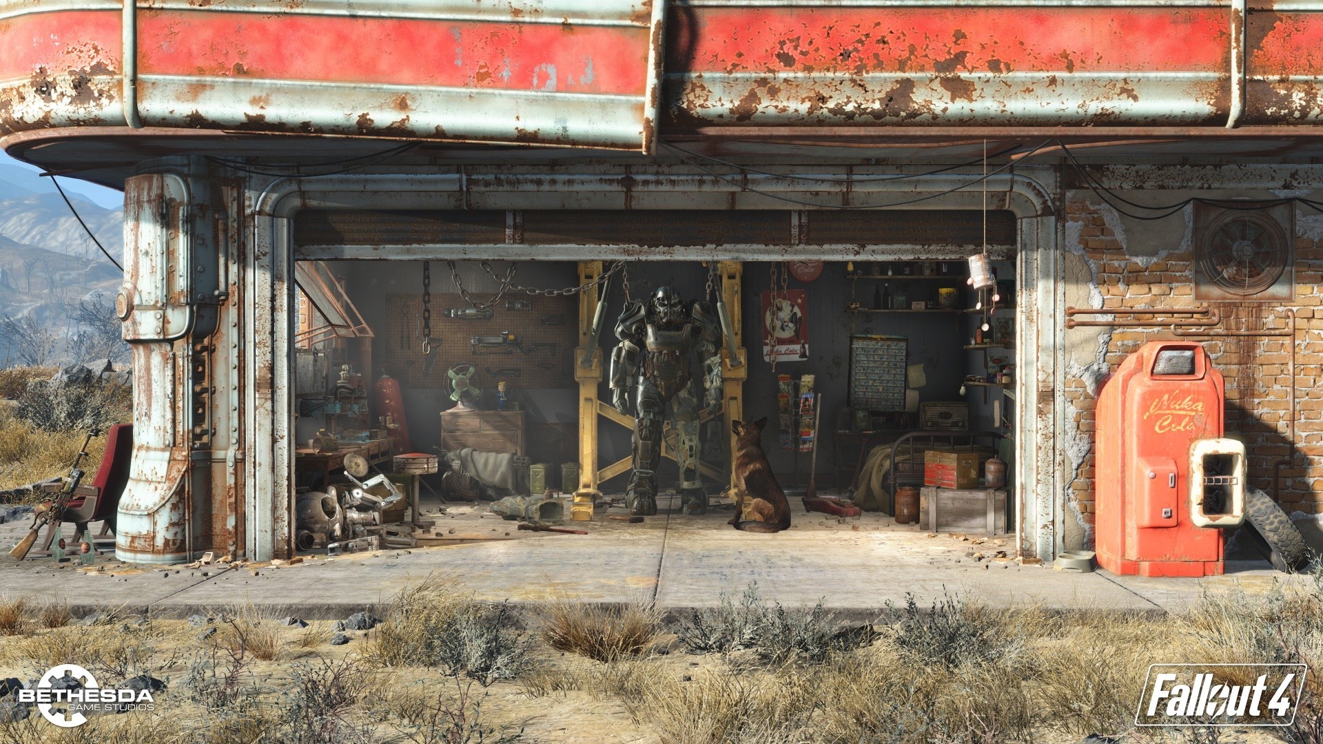 fallout sanayi terk edilmiş ev kırık mimari ev felaket eski alev