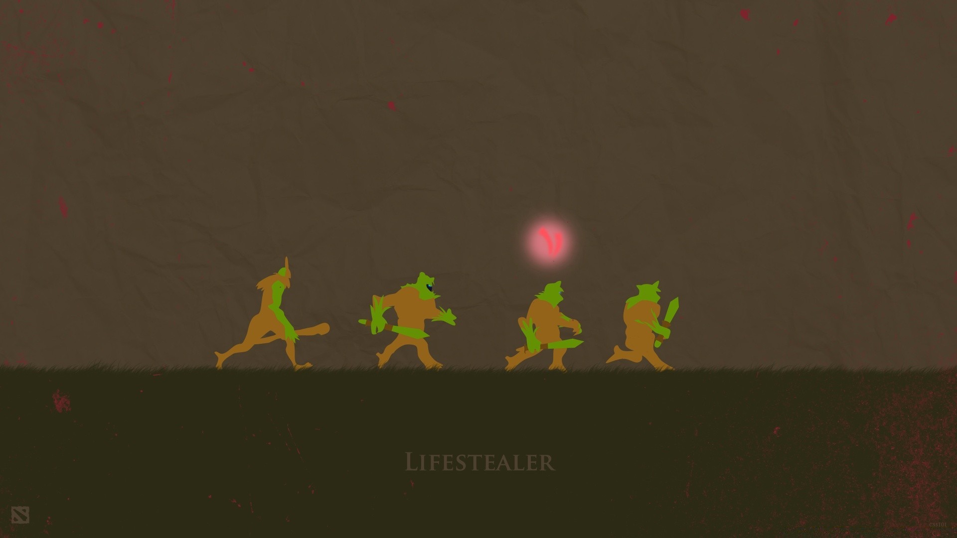 dota silhouette abstrakt vektor desktop