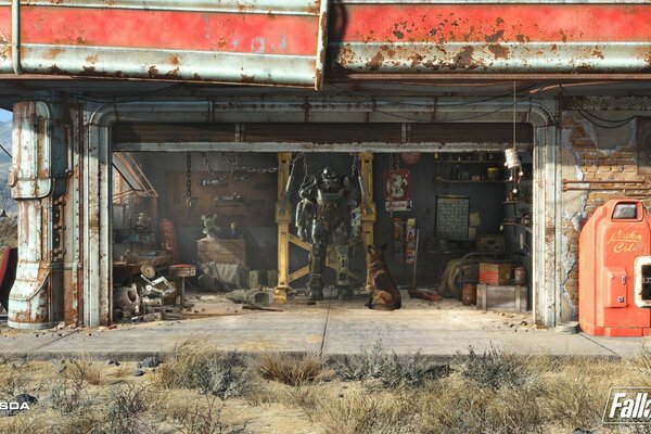 From the game fallout abandoned garage