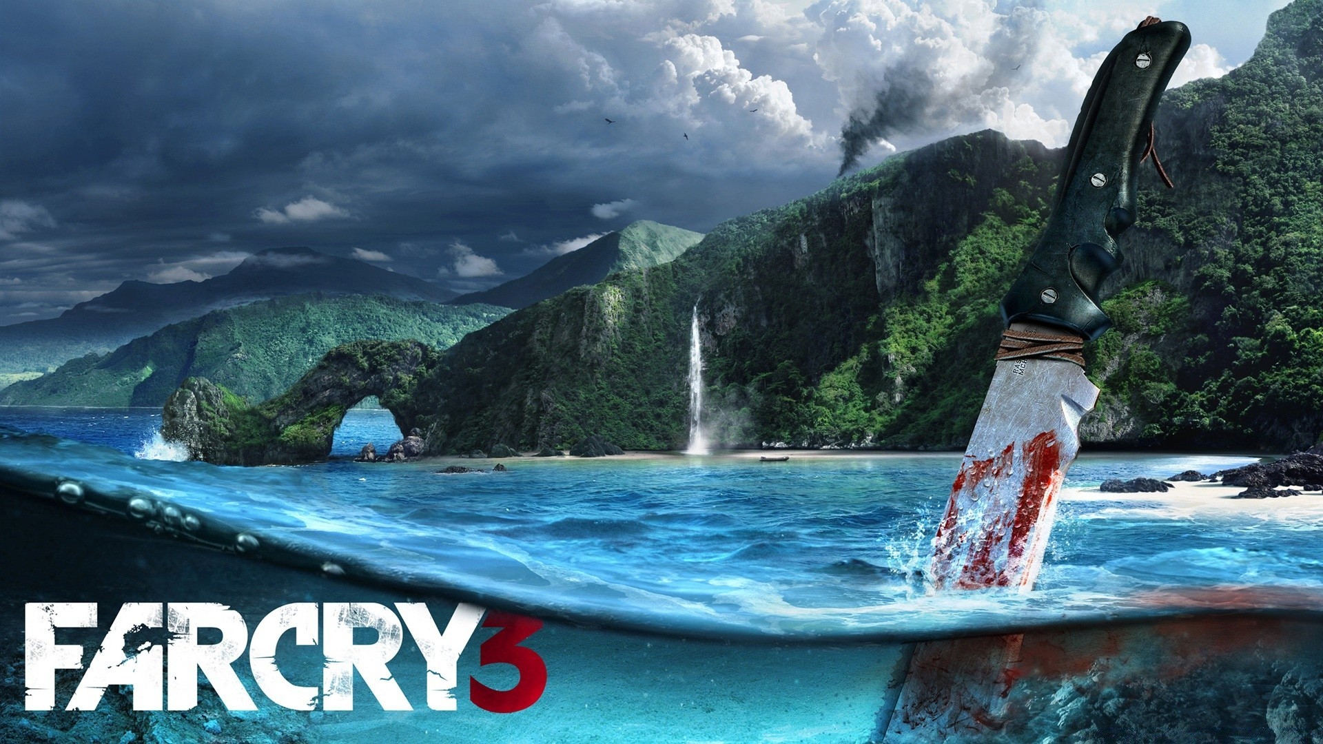 far cry су табиғат ашық ауада саяхат жаз көгілдір аспан тропикалық идилл