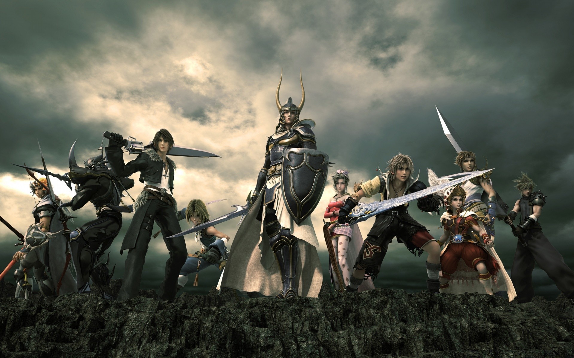 final fantasy militar guerras exército armas soldado combate batalha grupo adulto homem uniforme muitos arma competição roupa vestir carro rifle