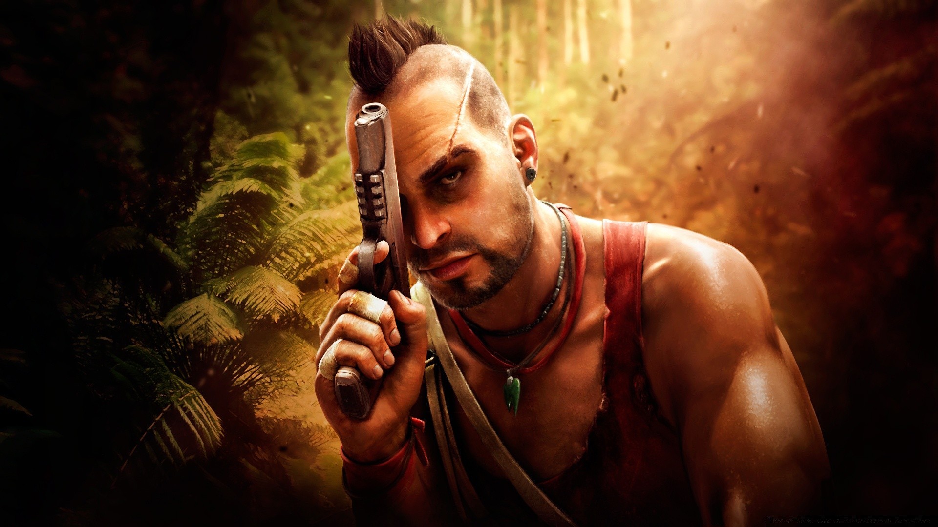 far cry adulto solo retrato armas desnudo hombre música oscuro