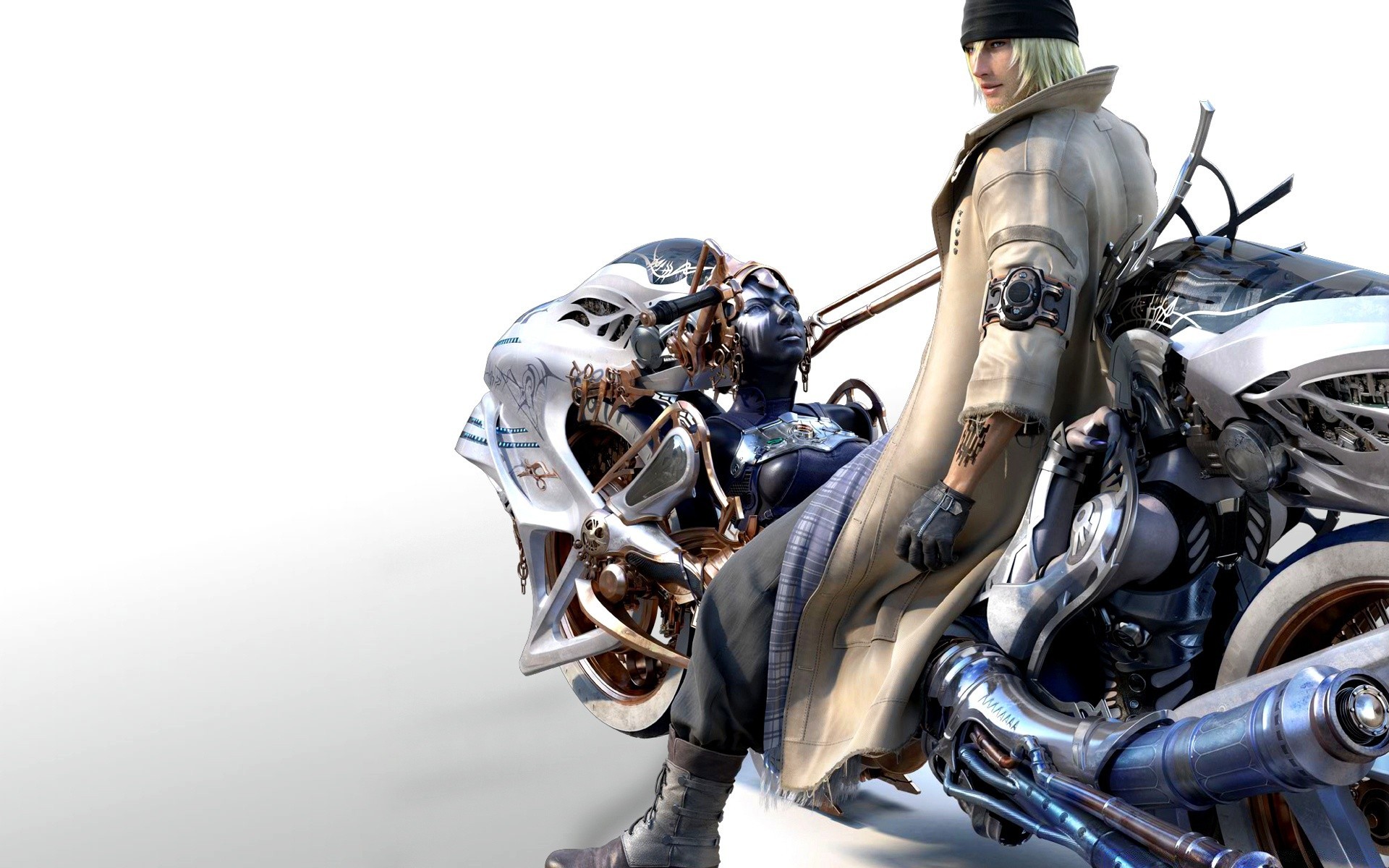 final fantasy carro bicicleta drive sistema de transporte um