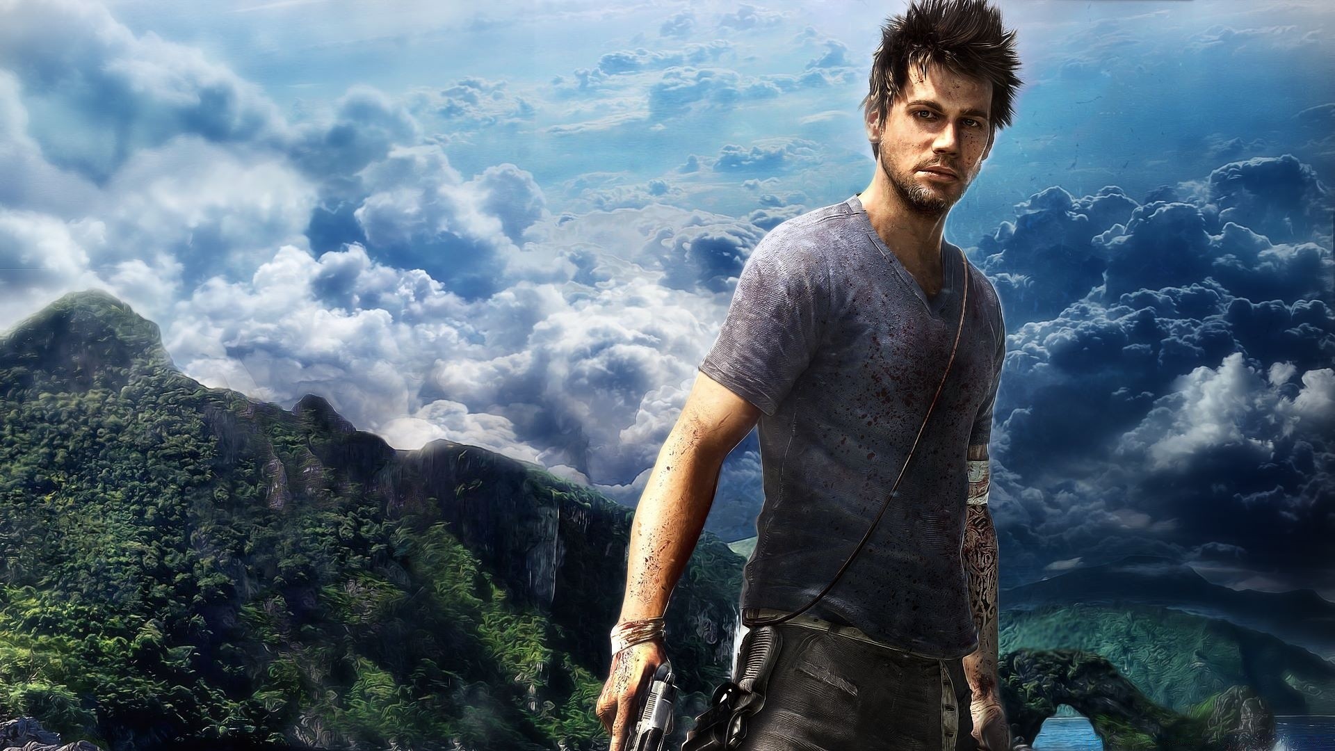 far cry solo al aire libre adulto hombre ocio cielo viajes