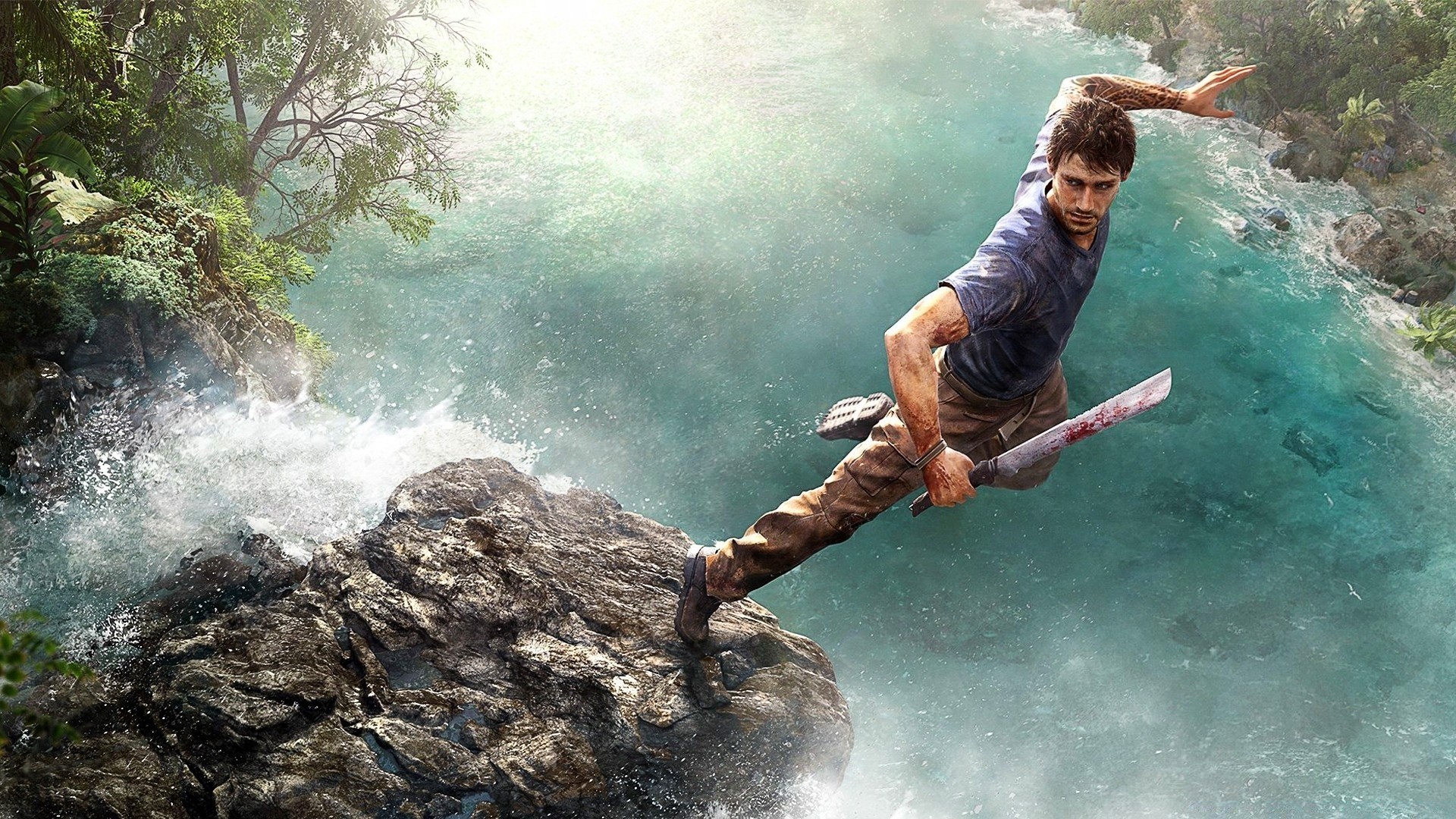 far cry acqua singolo adulto all aperto viaggi movimento tempo libero azione