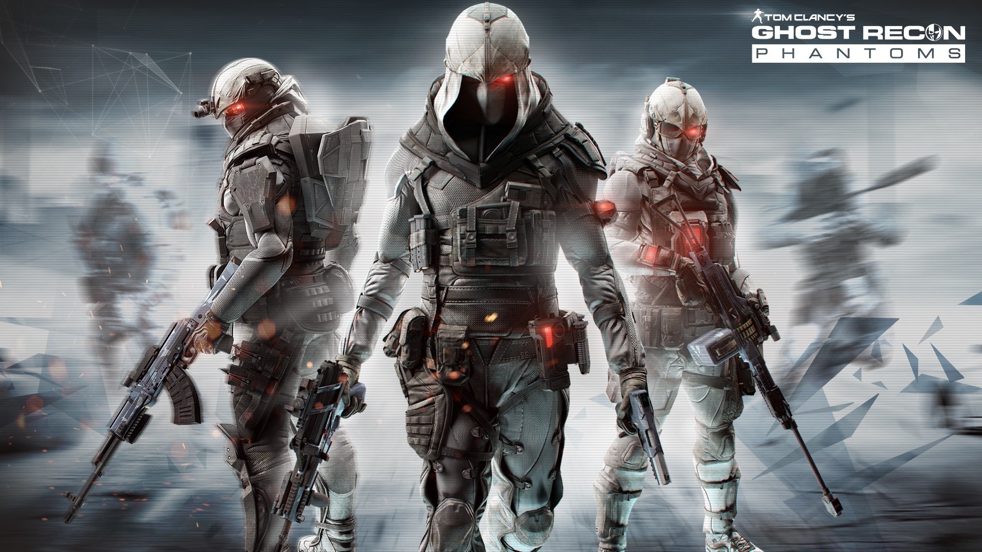 ghost recon inverno neve casco guerra uomo militare