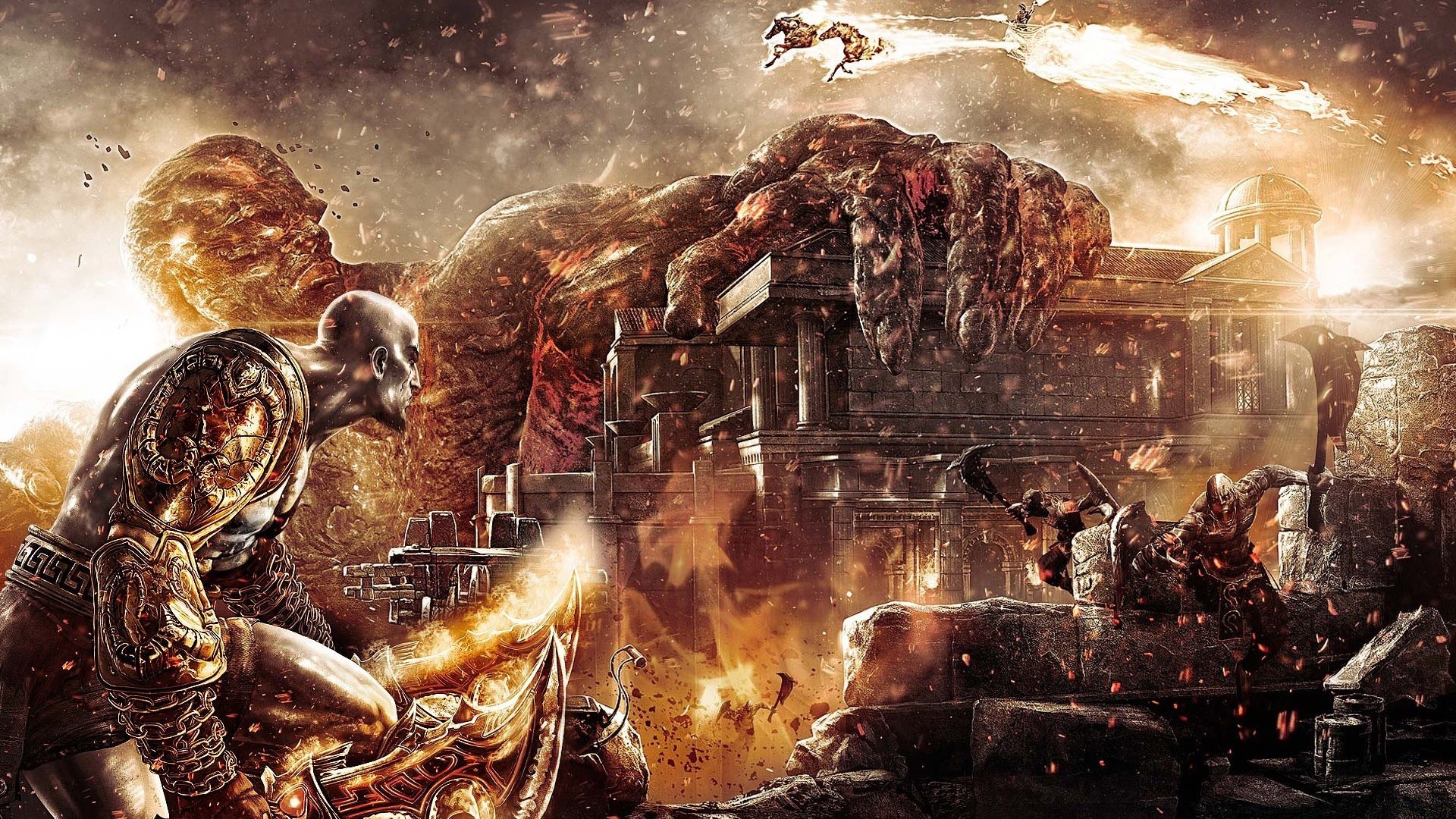 god of war alev duman sanat sıcak