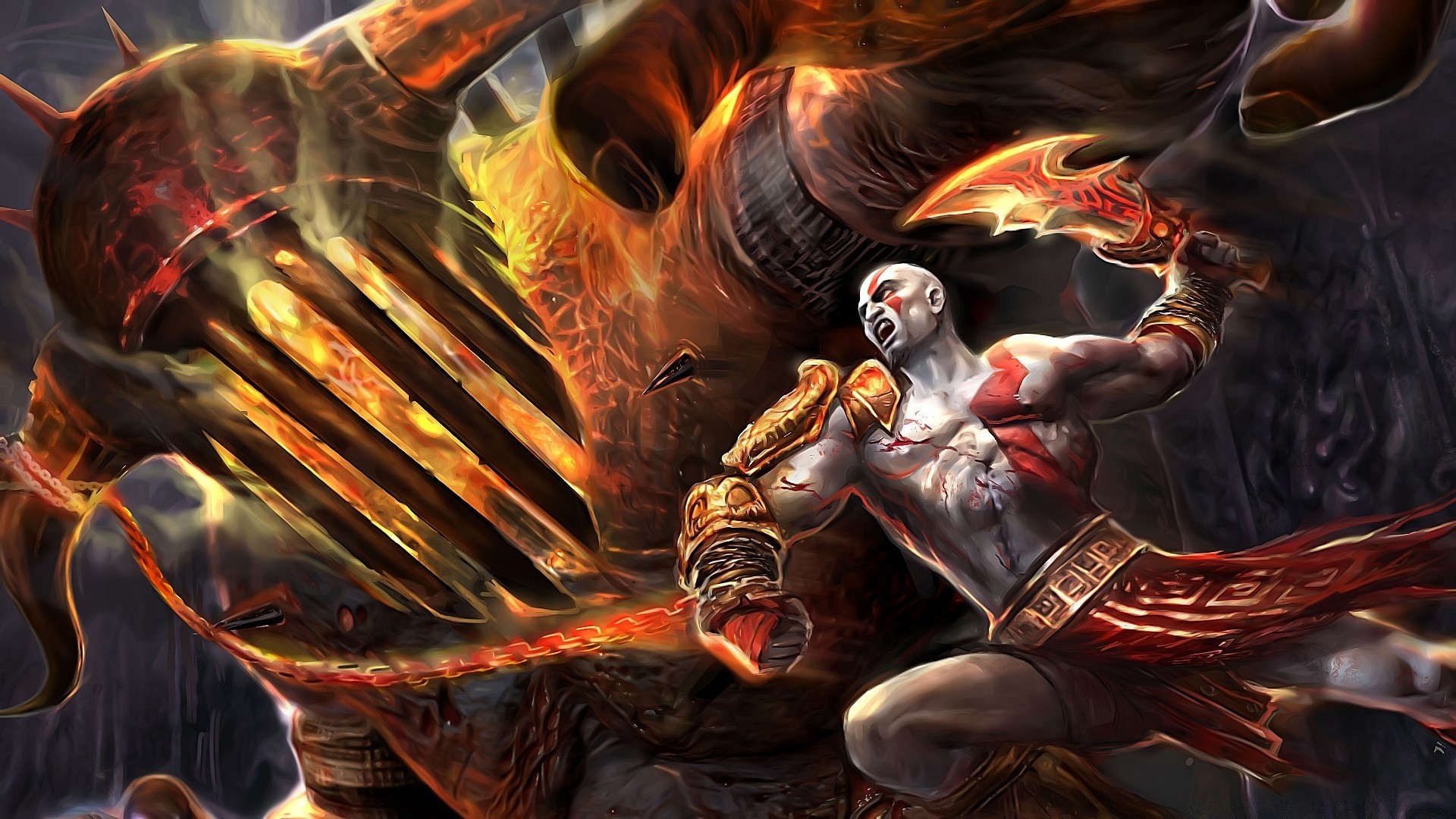 god of war płomień sztuka religia festiwal