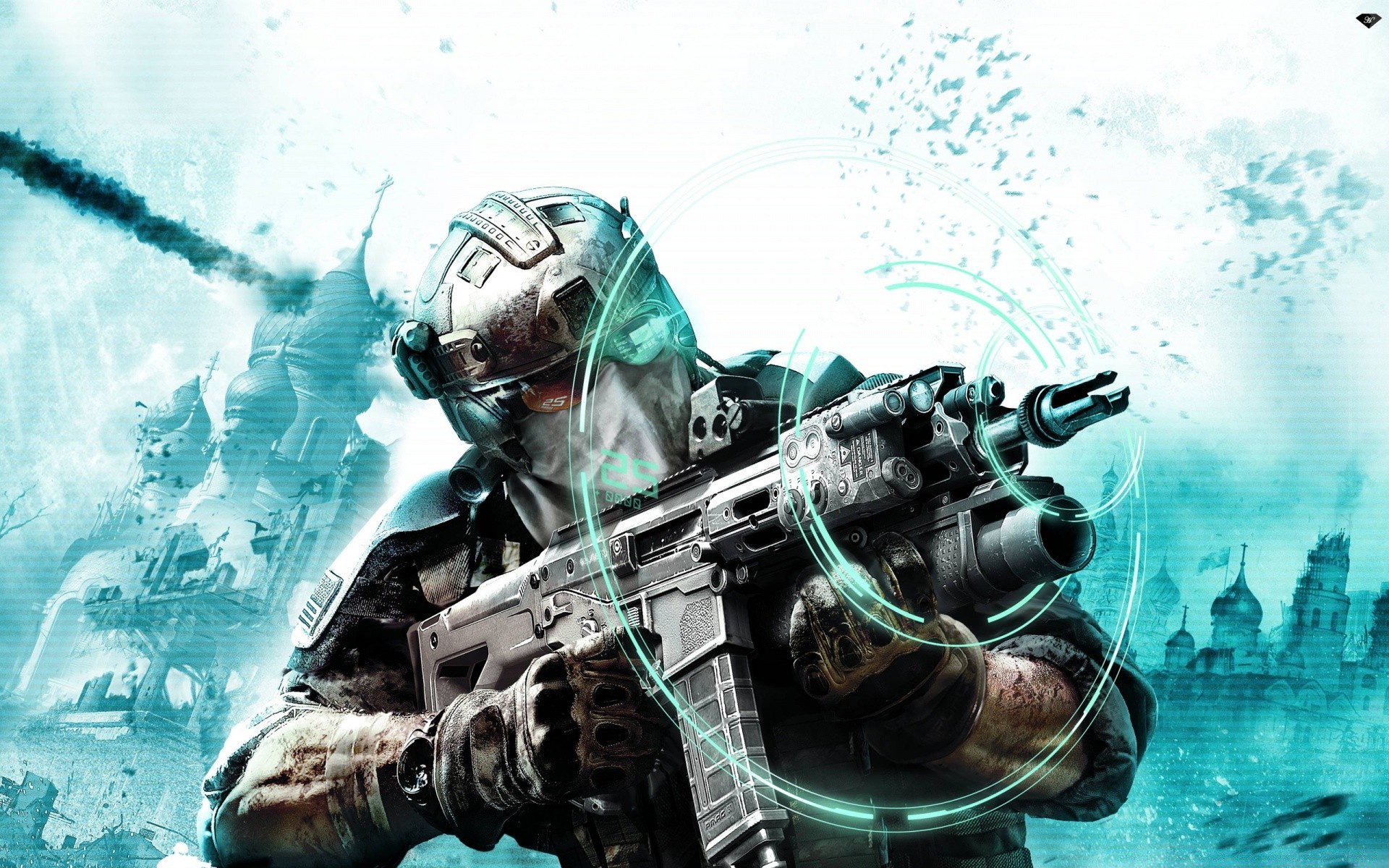 ghost recon krieg mann armee waffe