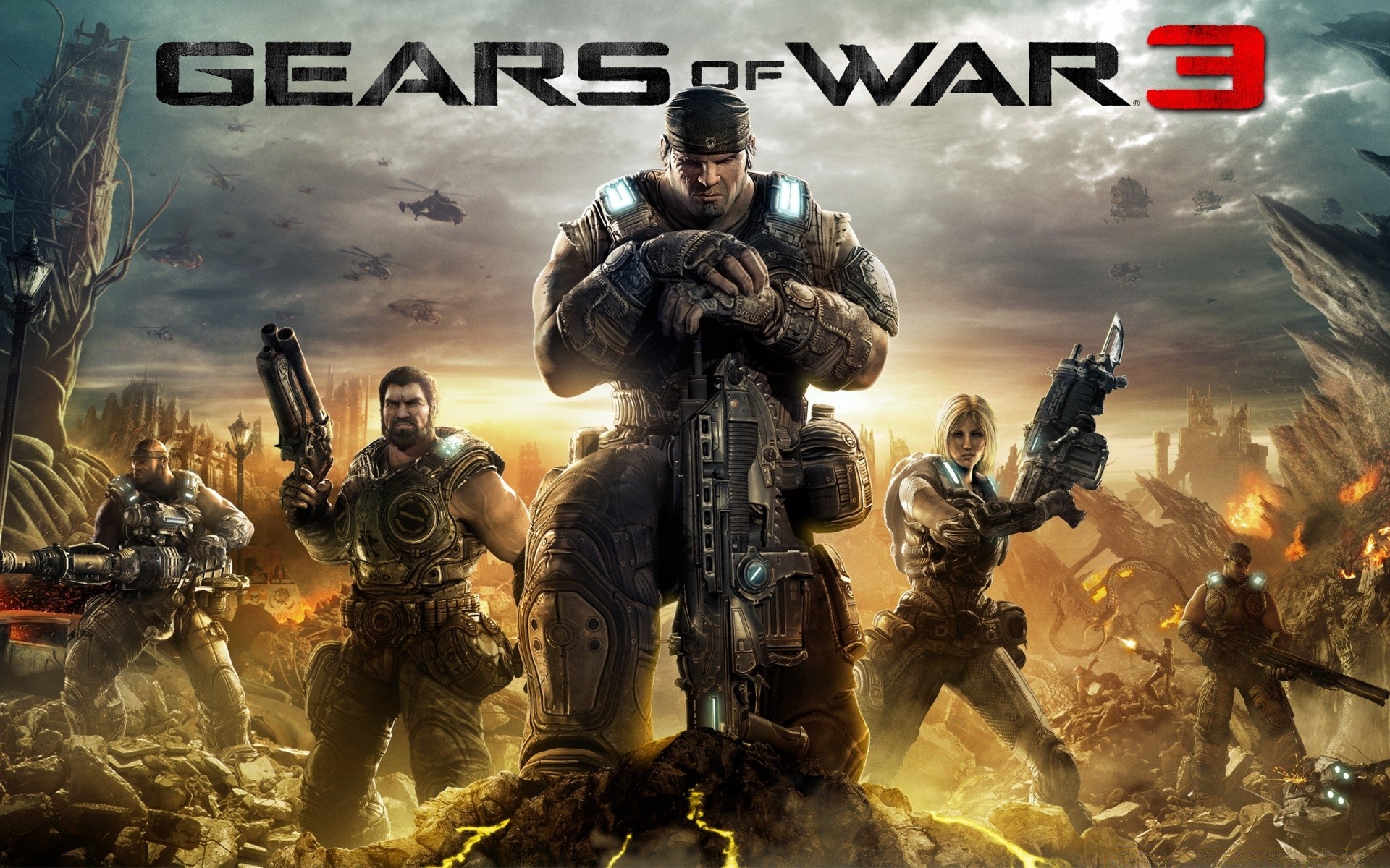 gears of war guerra homem exército armas militar ilustração batalha combate perigo arma capacete grupo fumaça