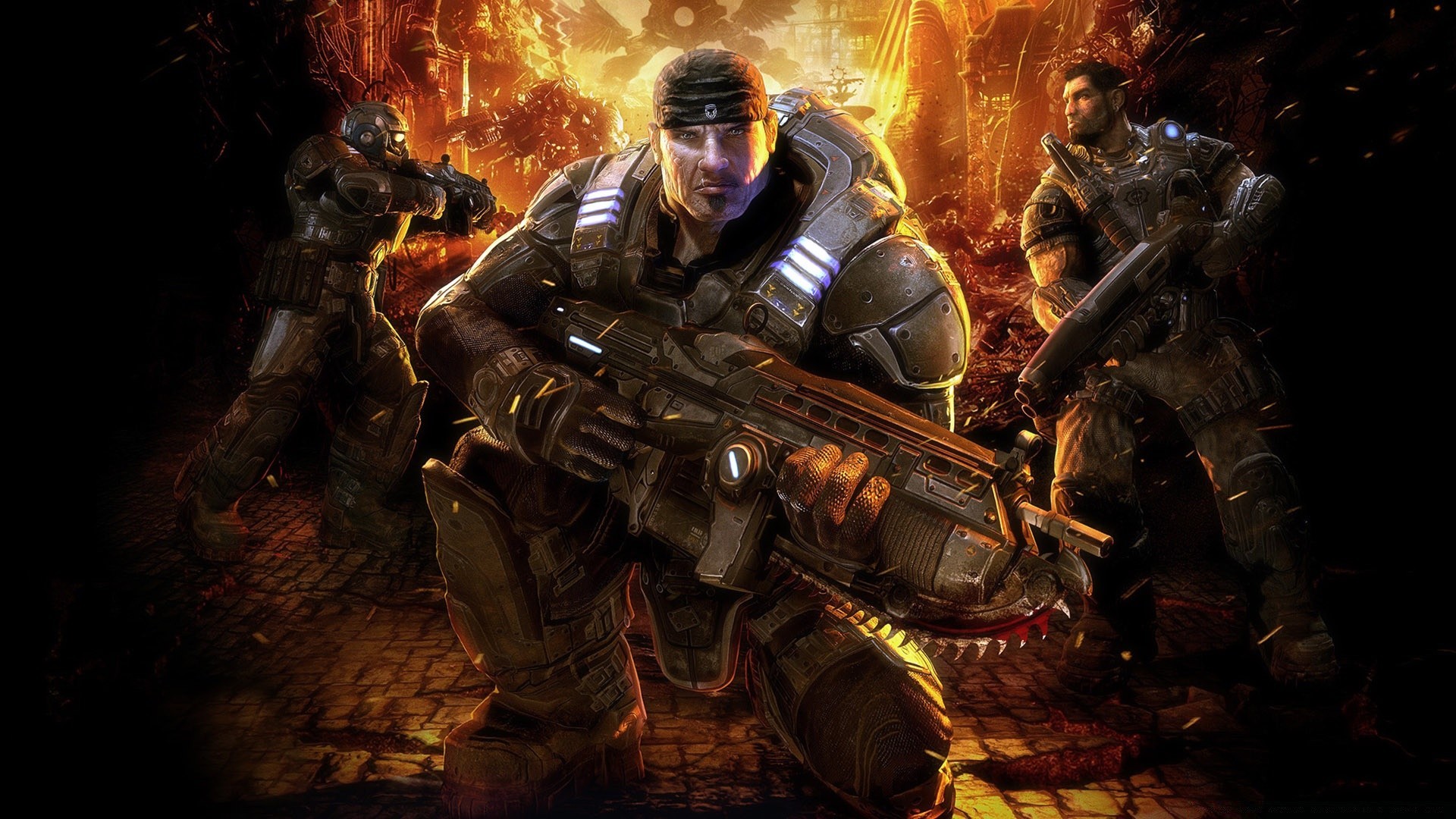 gears of war capacete militar guerra homem grupo sozinho arma adulto