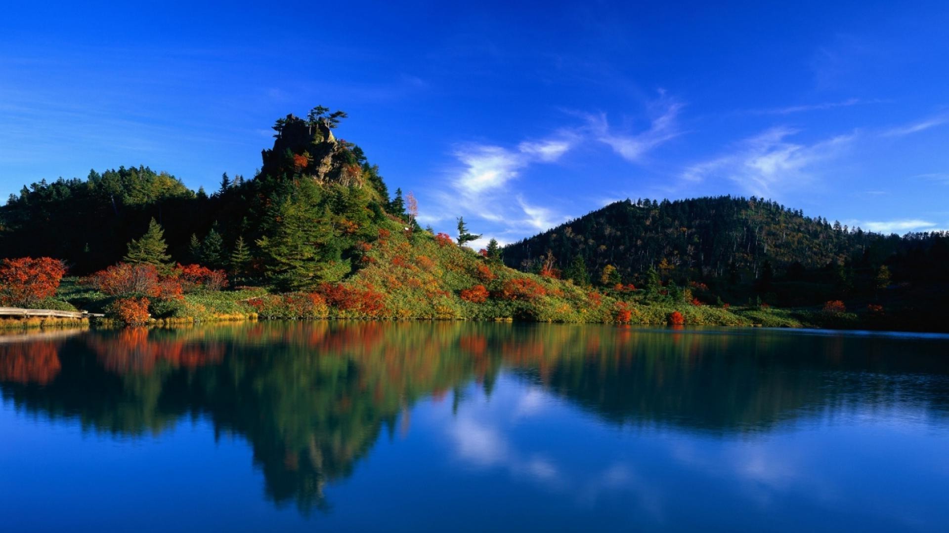 mountains lake water reflection nature outdoors landscape travel sky tree wood river composure dawn