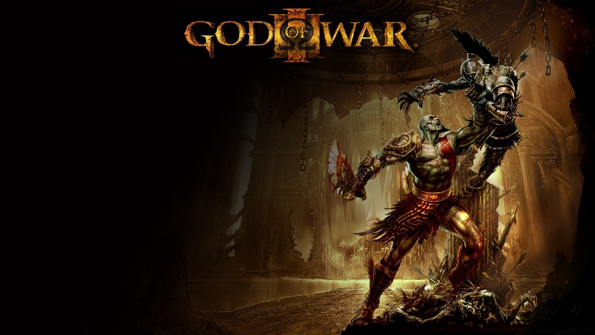 god of war arte illustrazione pittura