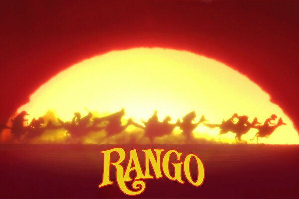 Пламя заката . мульфильм rango