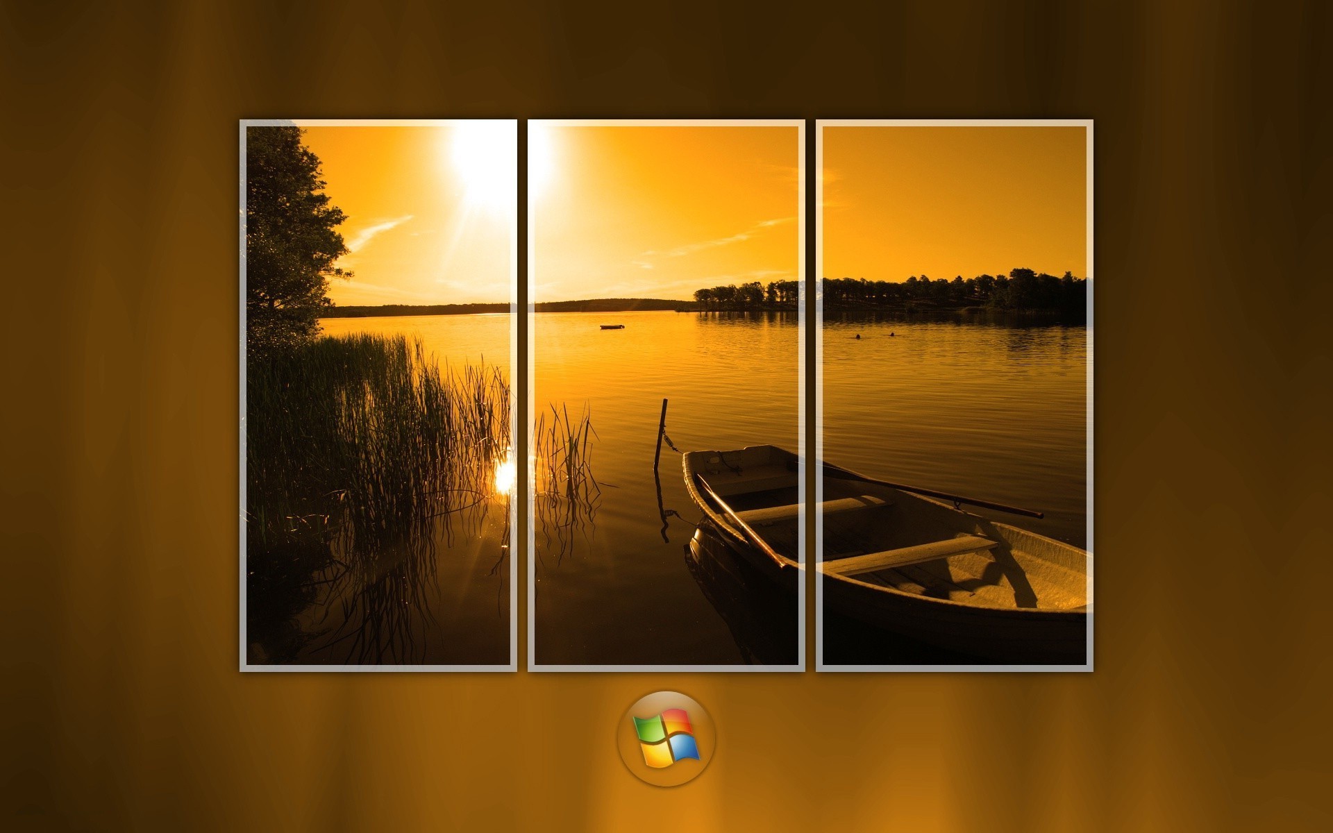 windows sonnenuntergang natur landschaft reflexion dämmerung sonne wasser sommer see himmel gutes wetter holz licht gelassenheit schön desktop herbst meer bilderrahmen farbe