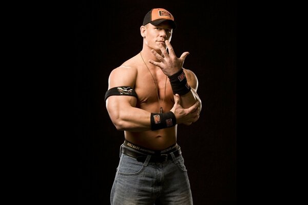 John Cena is a man with a capital letter