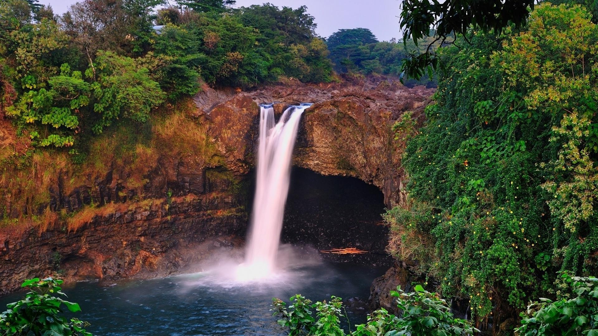 waterfalls water waterfall river nature stream travel rock outdoors wood landscape cascade tropical rainforest tree leaf fall mountain flow scenic