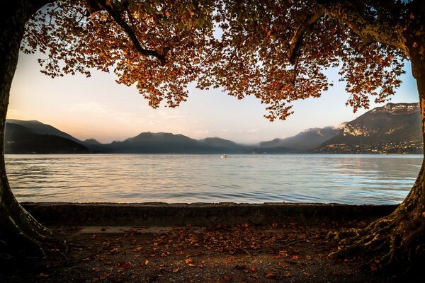 Papéis de parede área de trabalho paisagem Lago