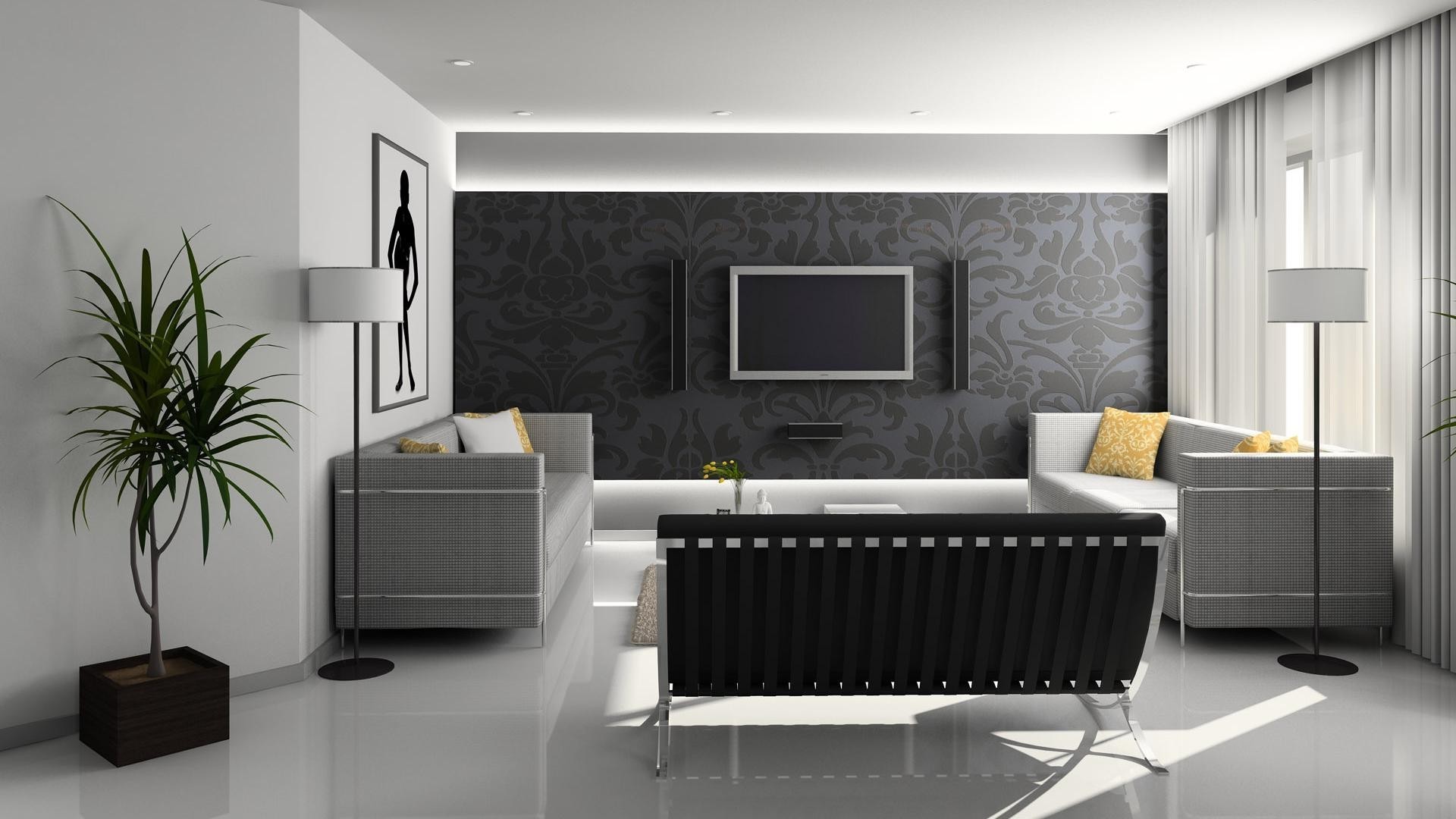 fernseher zimmer möbel drinnen sofa platz innen modern stuhl familie tisch wohnung innenarchitektur lampe haus teppich boden luxus fenster vase komfort