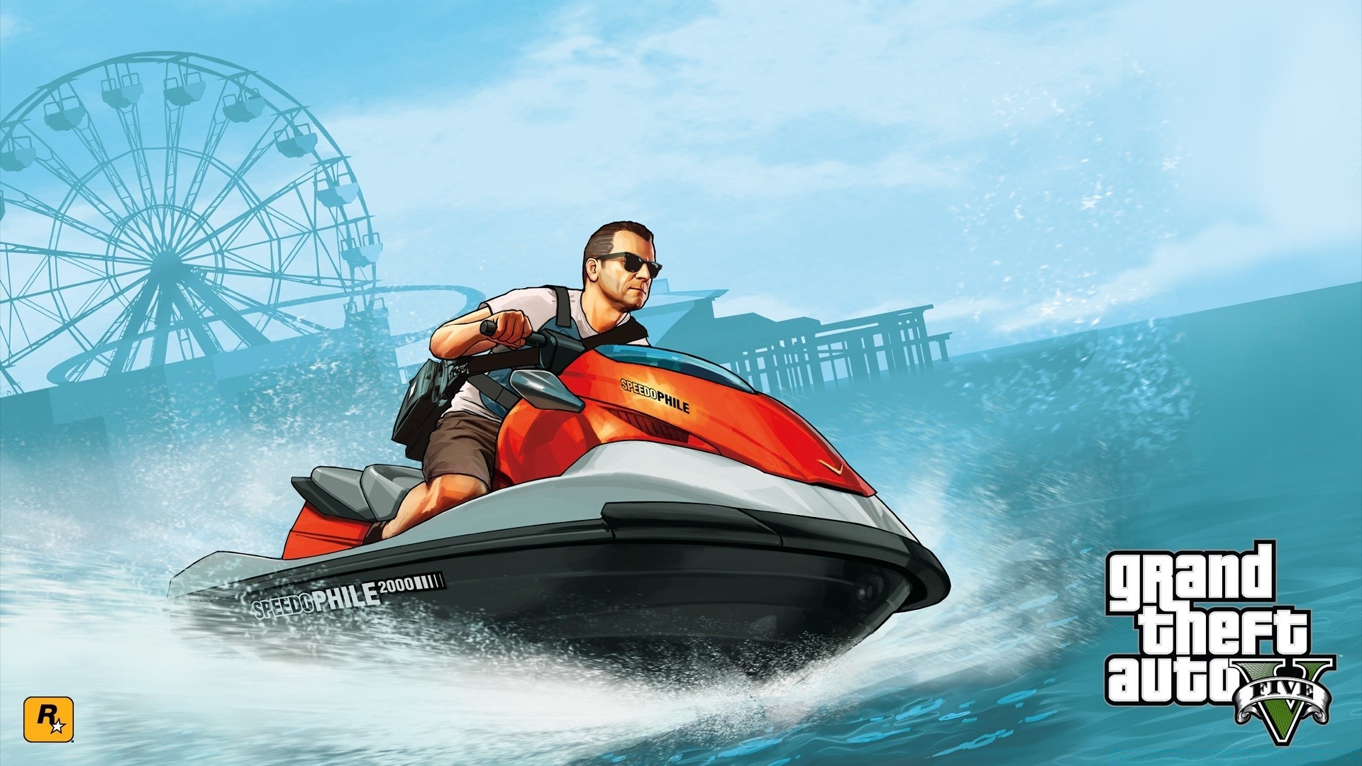 grand theft auto wasser urlaub abenteuer vergnügen im freien brandung reisen urlaub schnell sommer mann