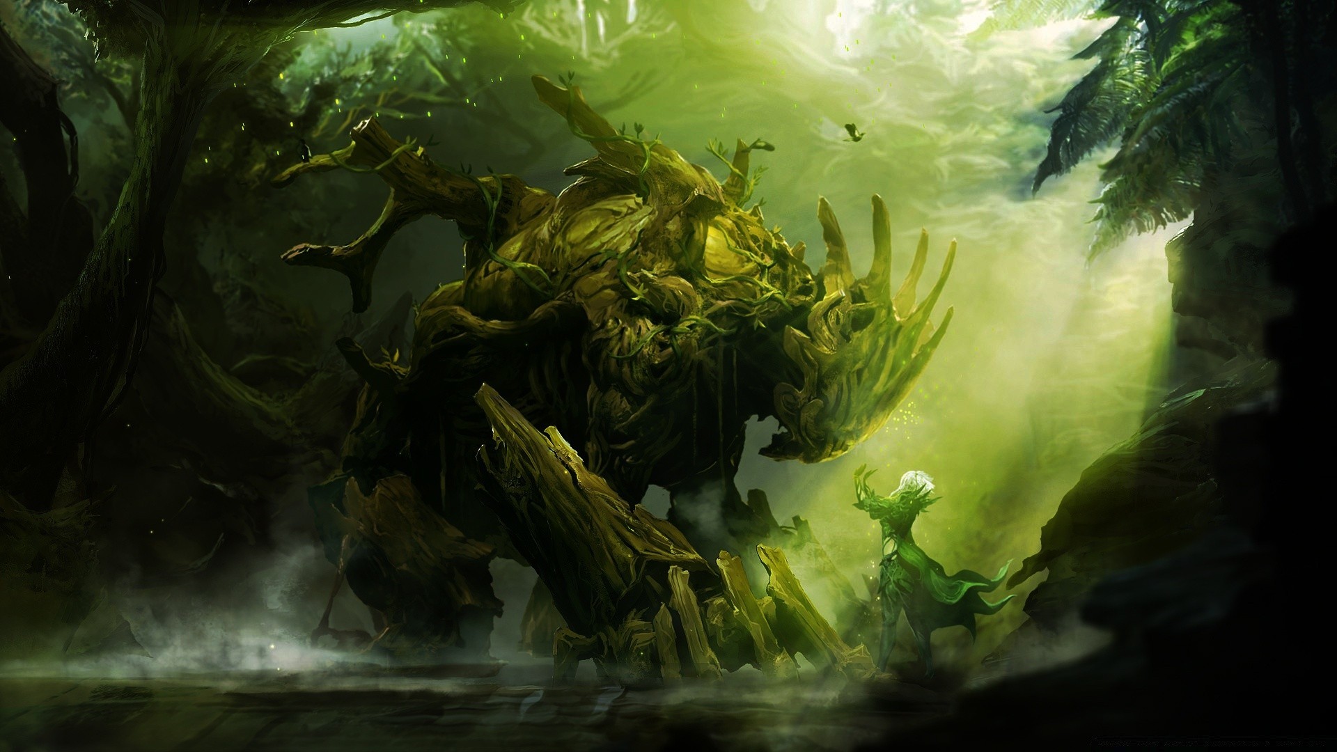 guild wars leaf water nature desktop color light food art abstract blur underwater