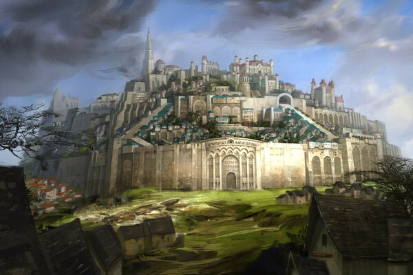 Guild Wars. Architektur der Stadt