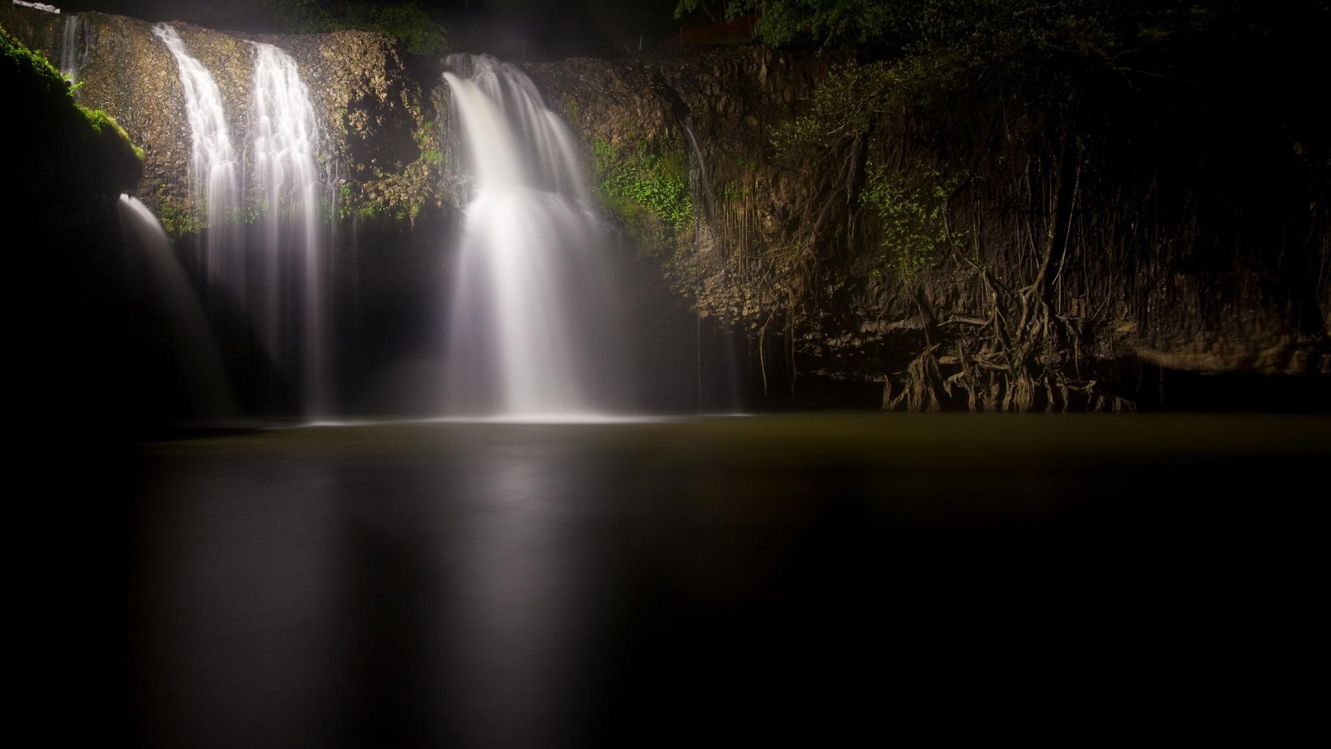 waterfalls water waterfall landscape river light blur motion wood tree nature reflection fall park travel