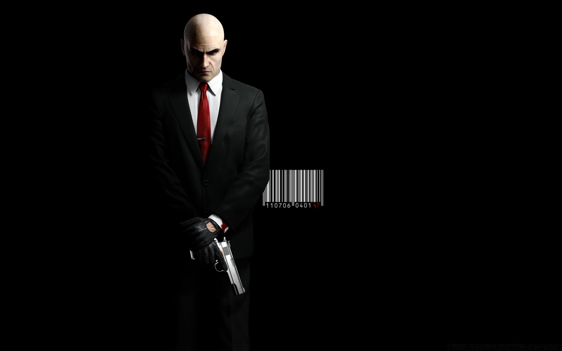 hitman entreprise portrait homme seul