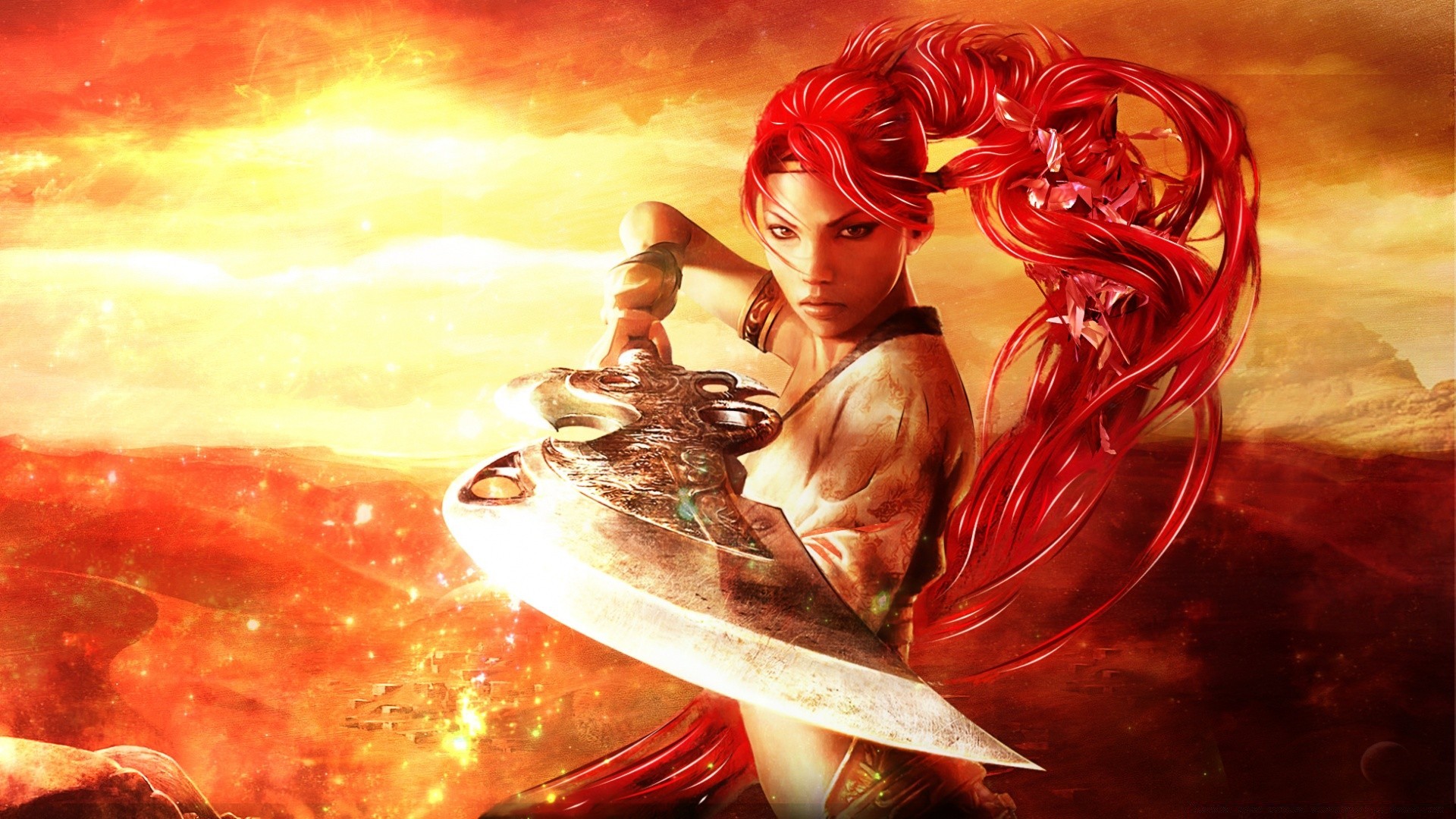 heavenly sword woman art adult fun girl one