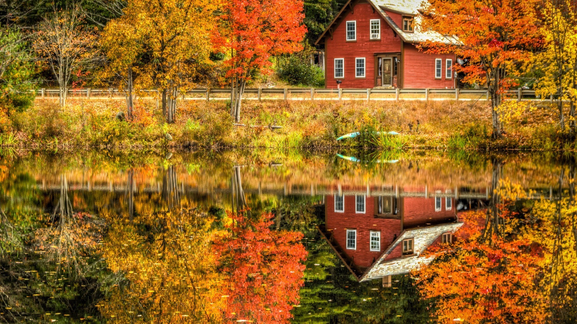 case e cottage autunno albero casa foglia all aperto legno natura stagione paesaggio colore acero lago