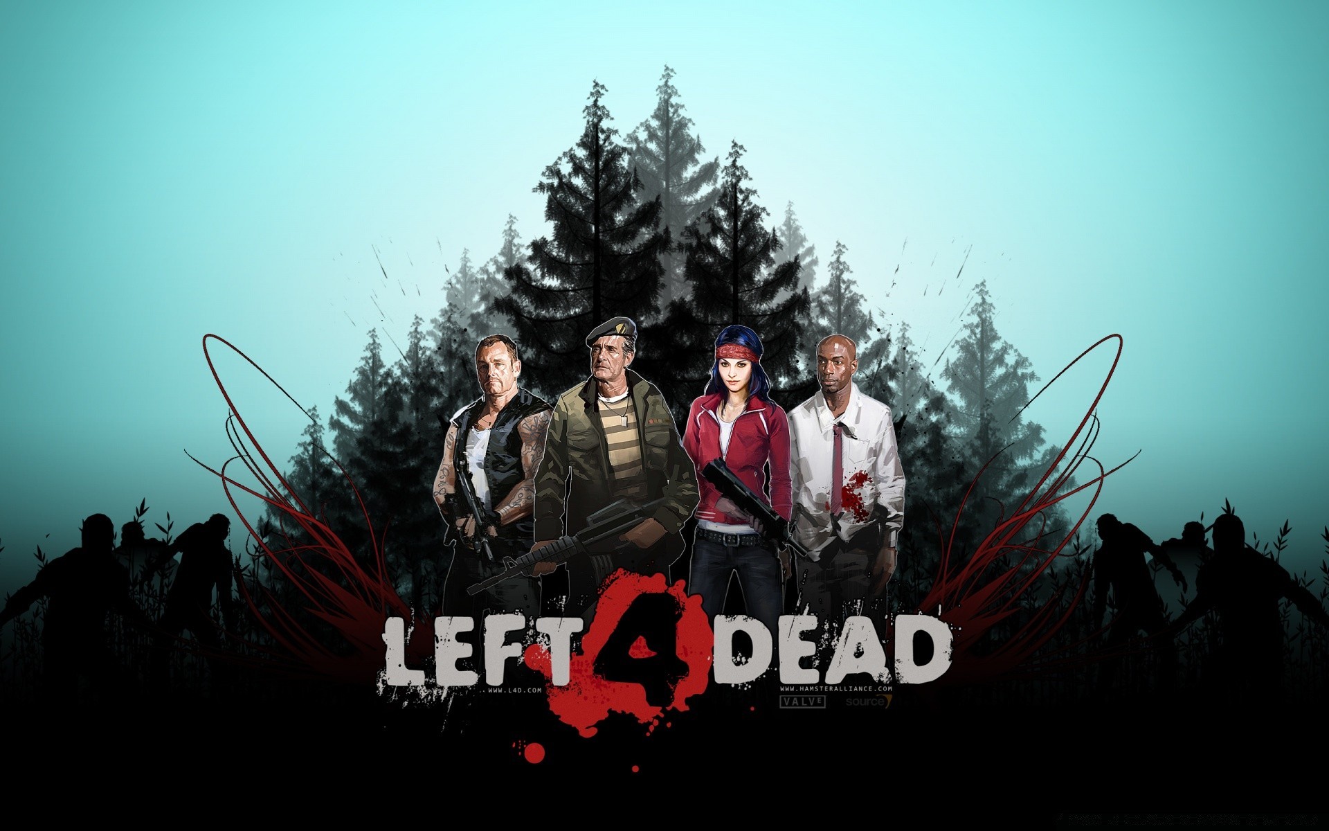 left 4 dead inverno all aperto neve uomo donna