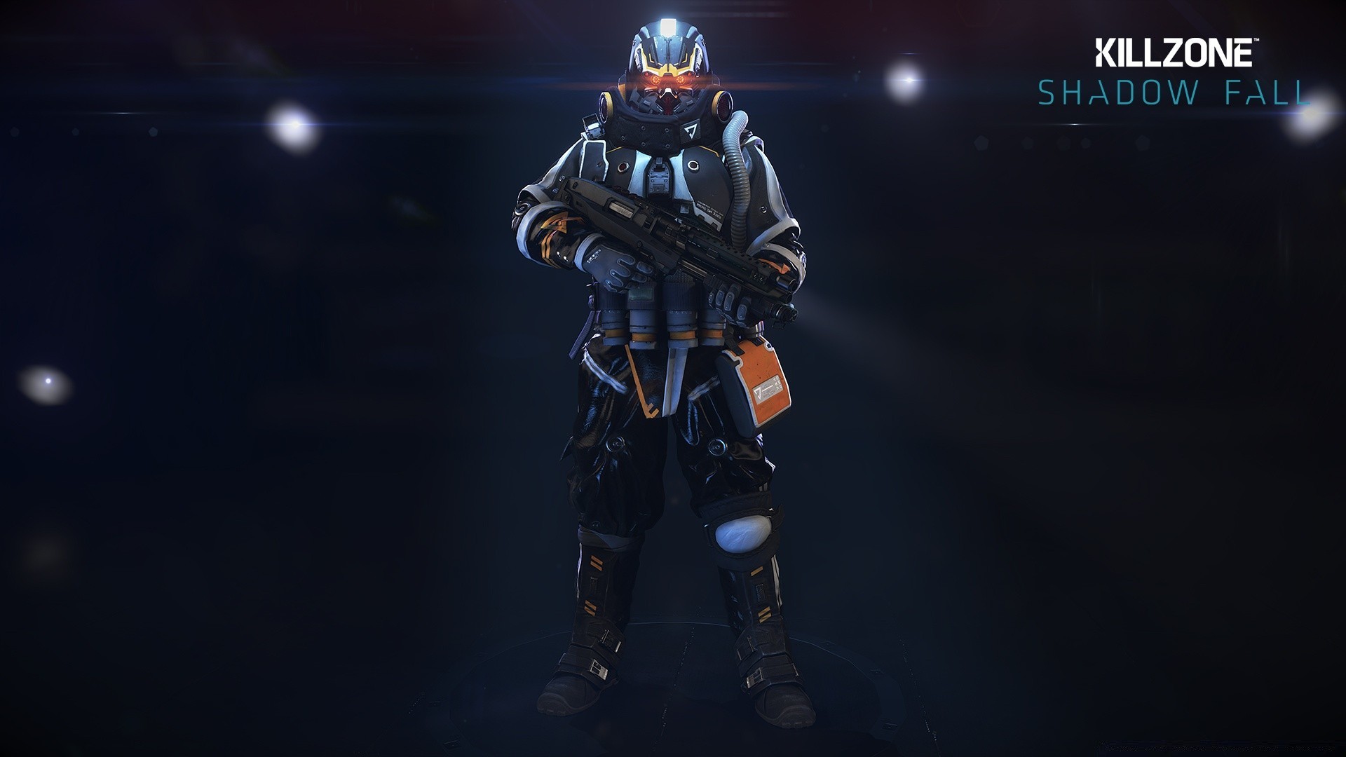 killzone futurista escuro robô homem ciência cyborg ficção futuro competição futebol ação capacete