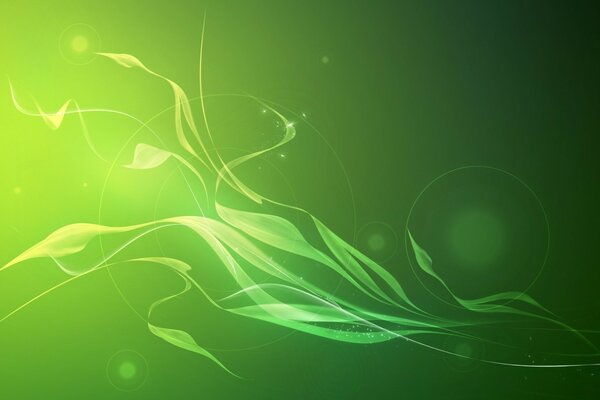 Green abstract simple background