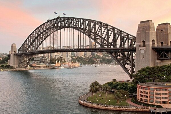 London Bridge over The River