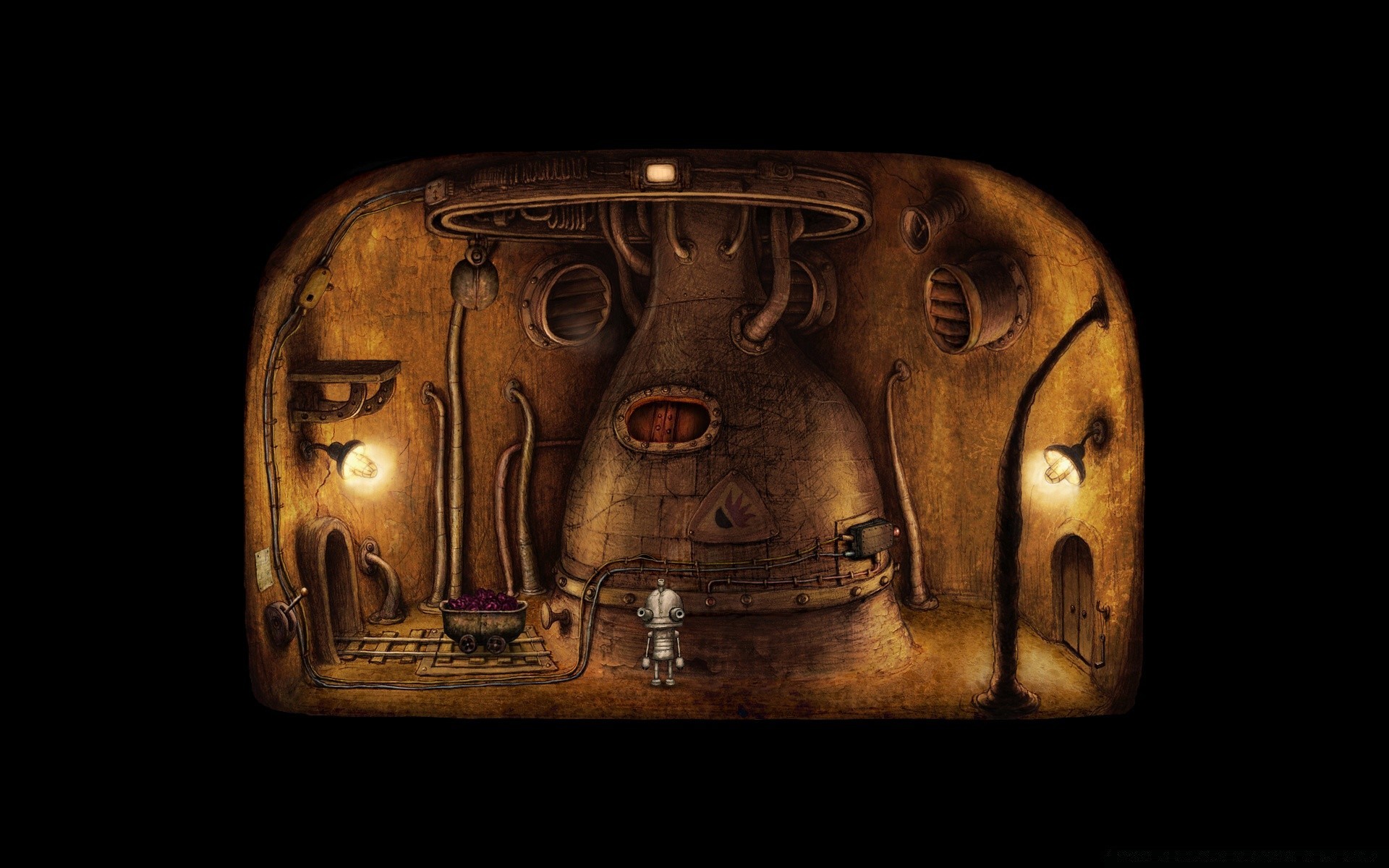 machinarium escultura arte serralheiro velho antigos sozinho cara vintage antiguidade museu