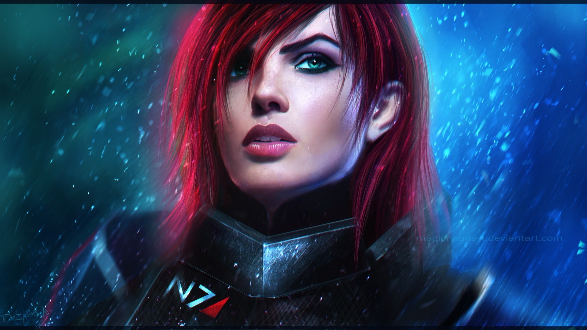 mass effect musique femme fantaisie sombre lumineux