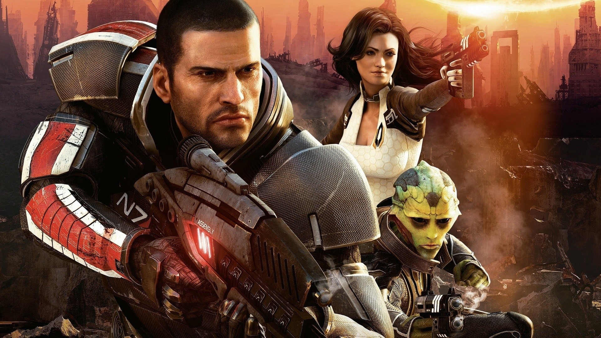 mass effect krieg mann tragen militär waffe erwachsener kampf soldat musik