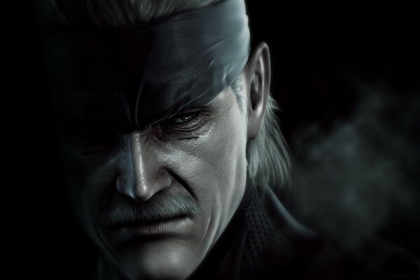 Metal gear one dark man