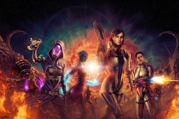 Imagen del videojuego Mass effect 