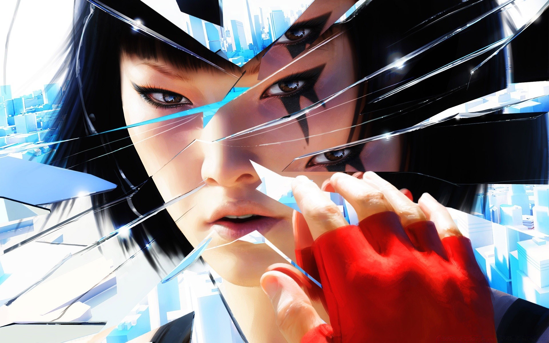 mirror s edge donna tecnologia adulto affari interno