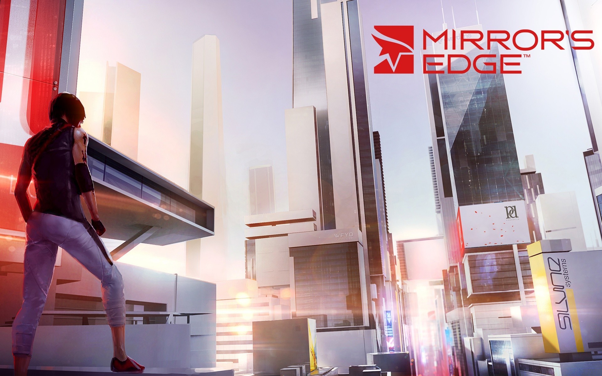 mirror s edge жабық бизнес әйел заманауи сәулет терезелер жиһаз бөлме