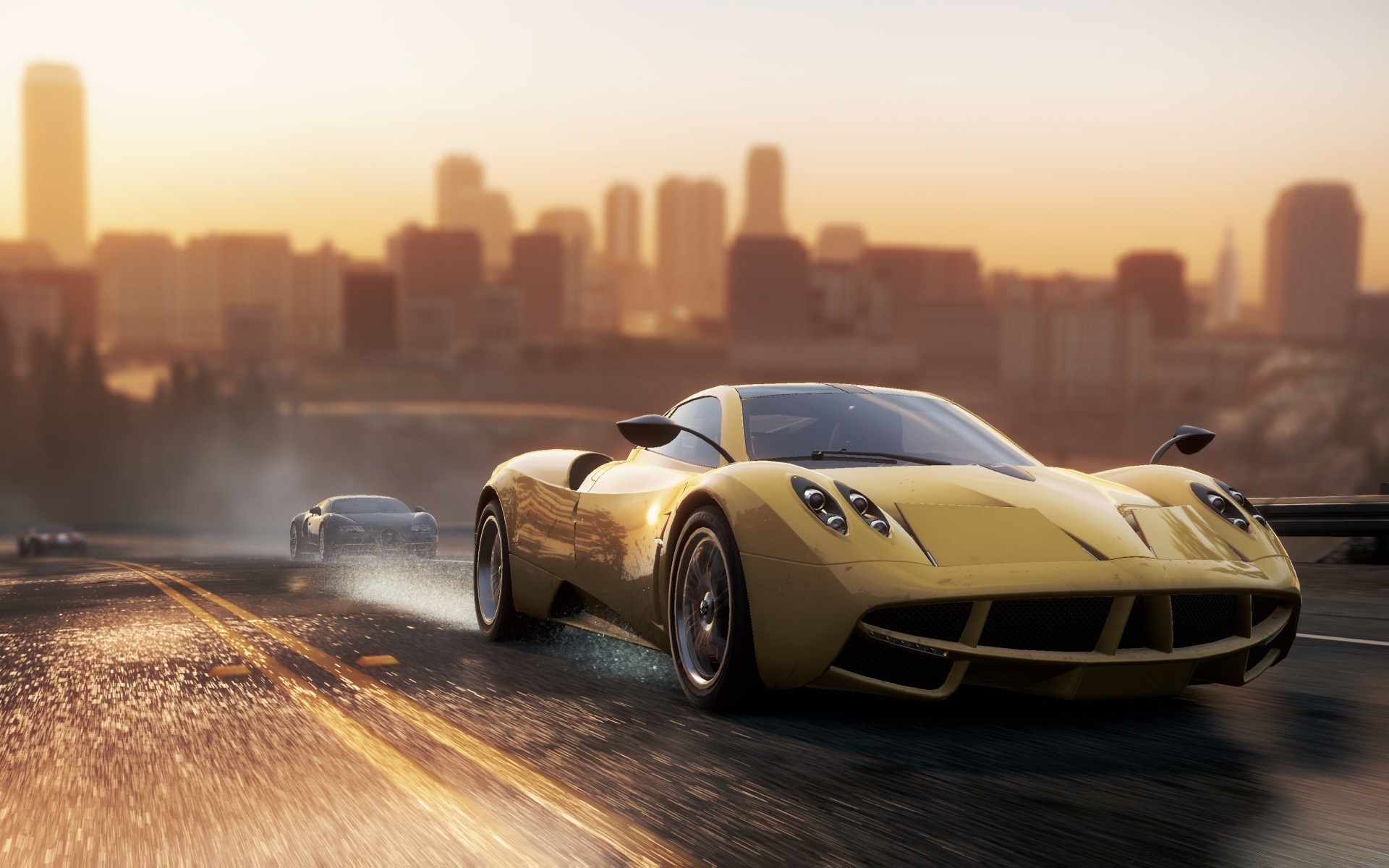 need for speed auto auto unschärfe aktion transportsystem rennen beeilen sie sich sonnenuntergang asphalt straße schnell straße bürgersteig wettbewerb reisen automobilsport