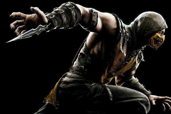 Le héros du jeu Mortal Kombat