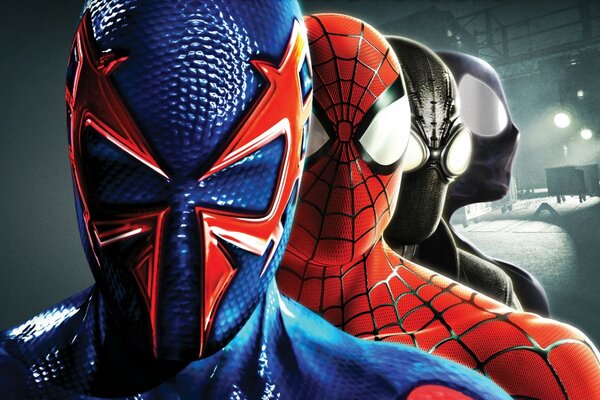 Four hypostases of the cinematic Spider-Man