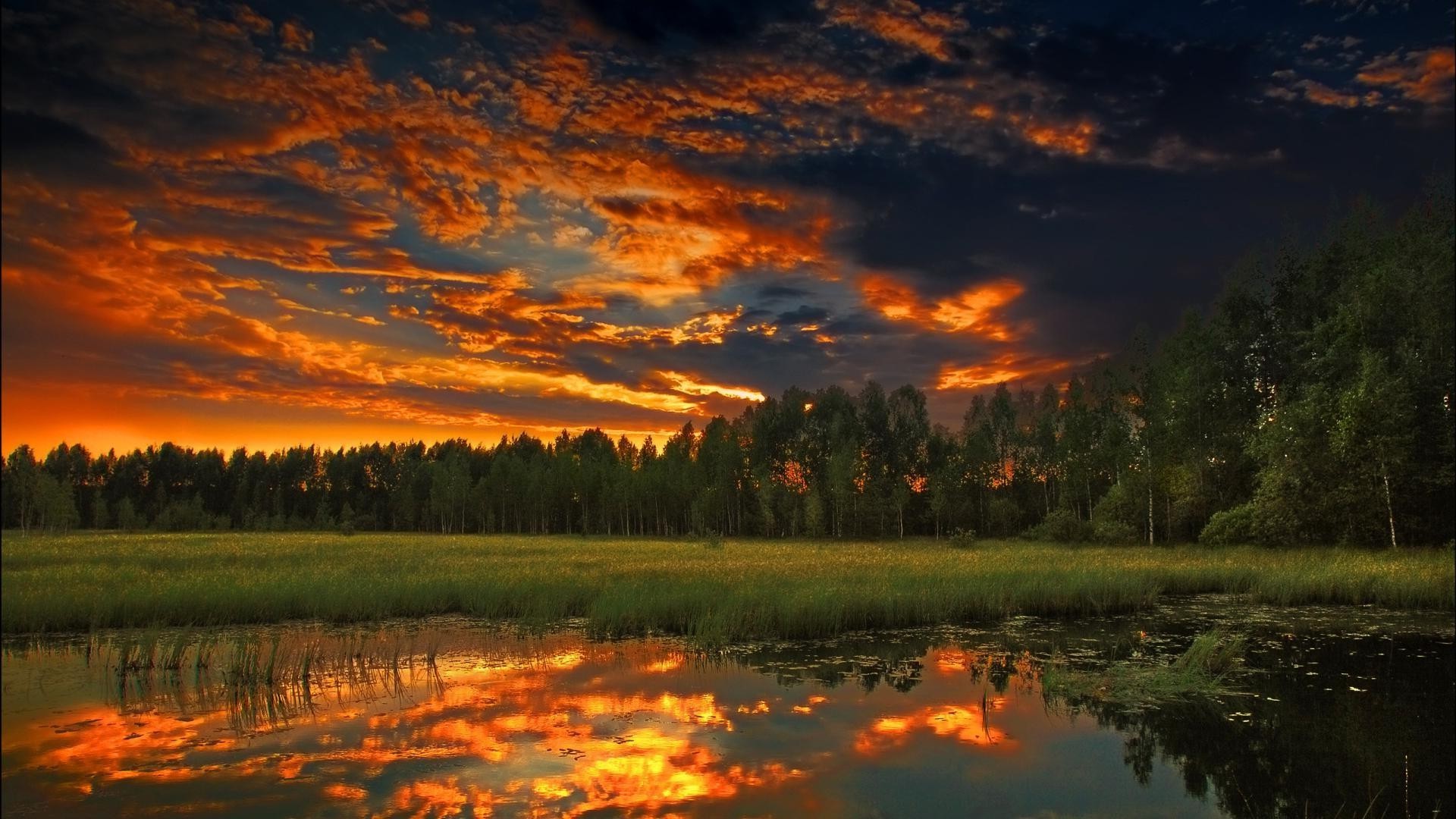 coucher de soleil et aube coucher de soleil aube eau à l extérieur nature soirée lac réflexion automne paysage crépuscule