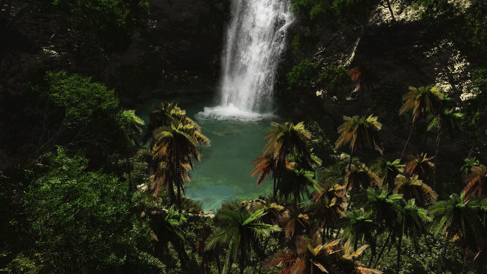 waterfalls waterfall water rainforest outdoors wood daylight river tree nature travel leaf stream lush cascade landscape tropical environment rock motion