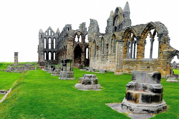 Ruines de la ville antique. Arches et voûtes anciennes